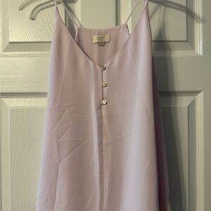 LOFT Lavender Sleeveless Top